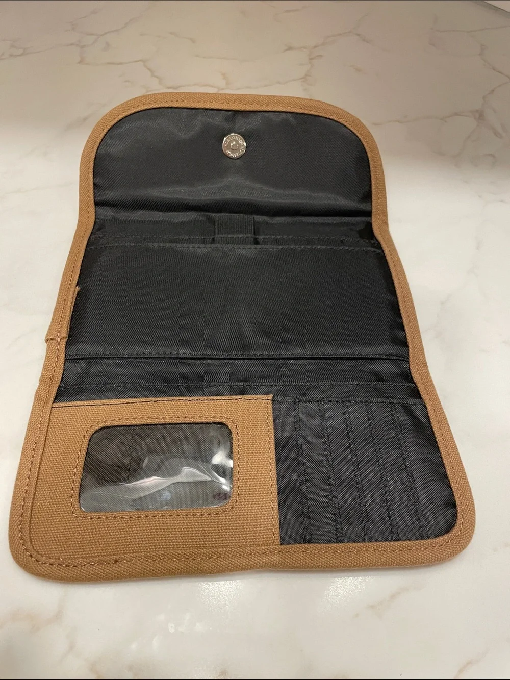 Kavu Tan Canvas wallet
